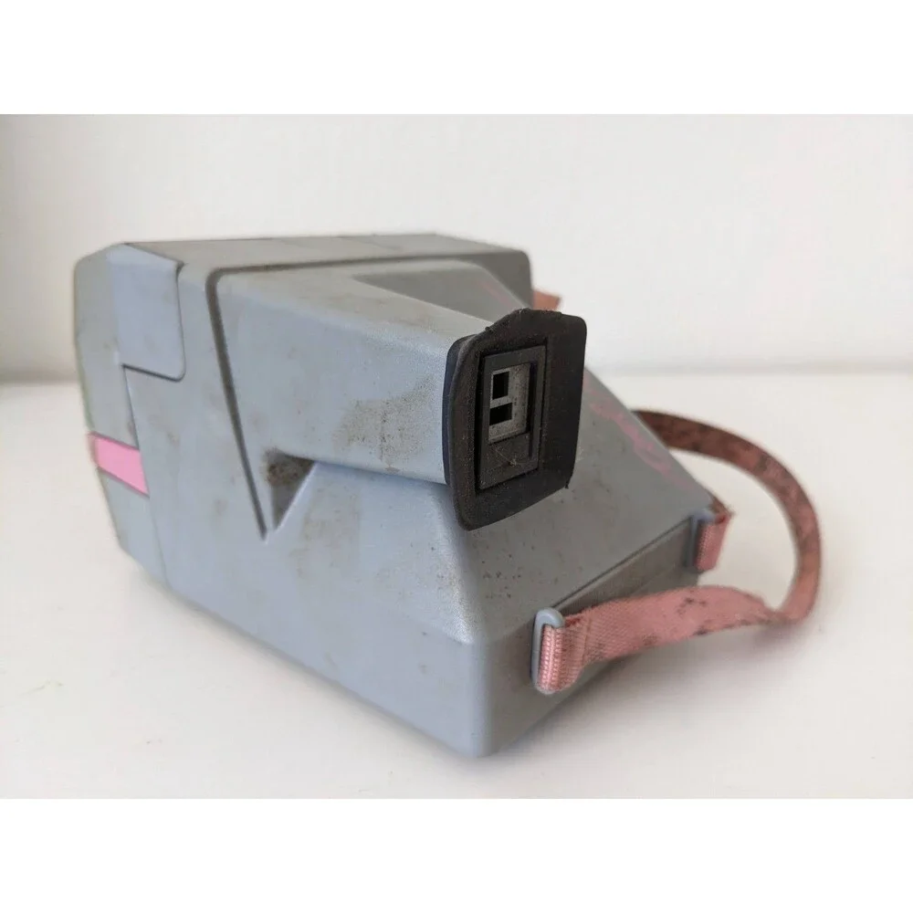 Polaroid Type 52 Polapan 4x5 EXP Pink Cool Cam 600 Camera Automatic 250 UNTESTED